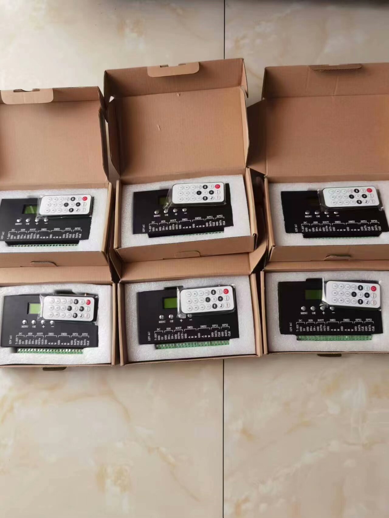 明瑞控制器502T  带同步功能  LED灯光控制器  51