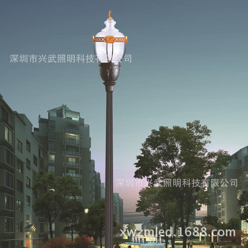 庭院灯led中华灯城市街道景观灯,公园草坪灯路灯免费设计