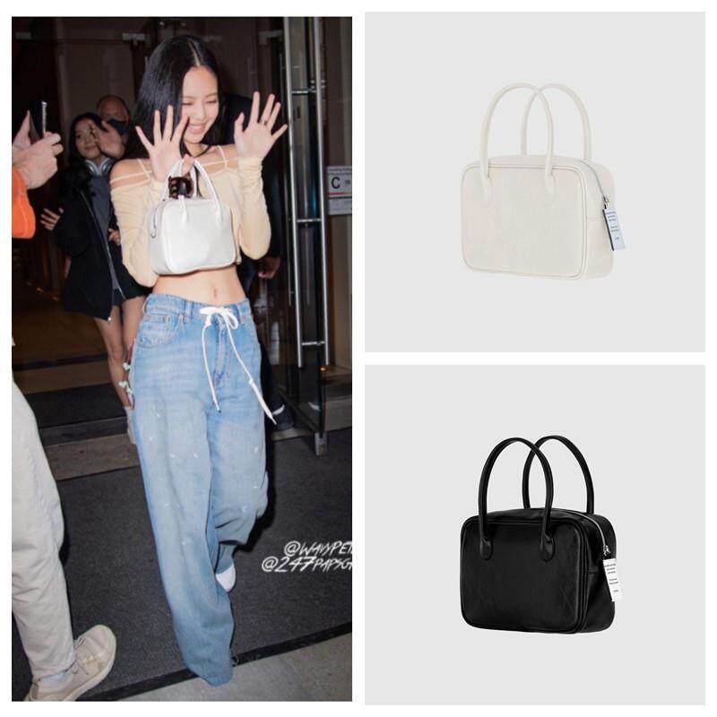 吴小姐韩代小方包大容量斜挎包jennie同款手提枕头包女包