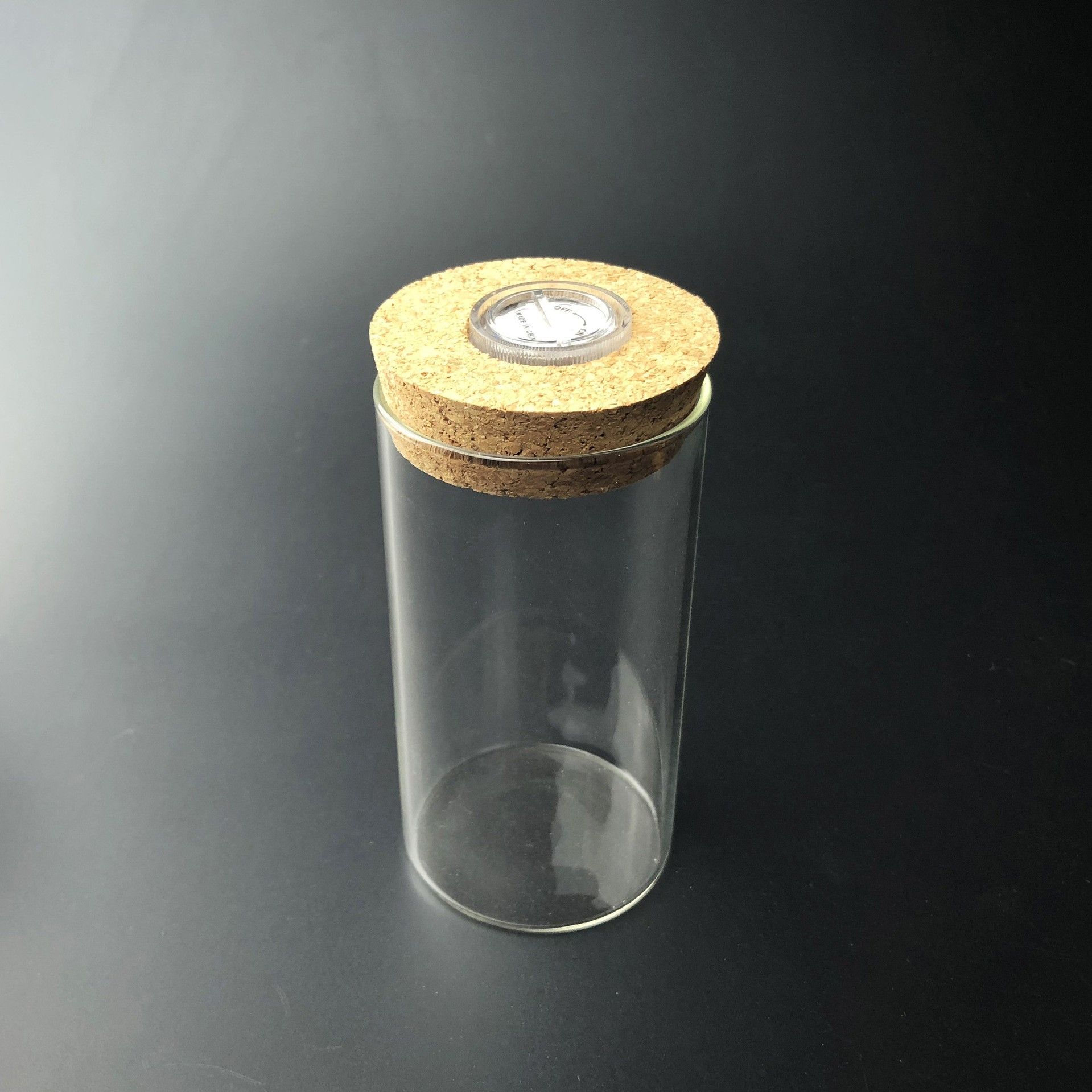 苔藓微景观生态瓶 DIY多肉植物玻璃容器 小圆柱木塞玻璃瓶储物罐