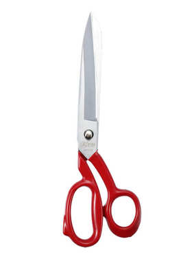 PIN品字牌红色裁缝剪刀9寸10寸12寸巴西款高强力裁布服装大剪刀