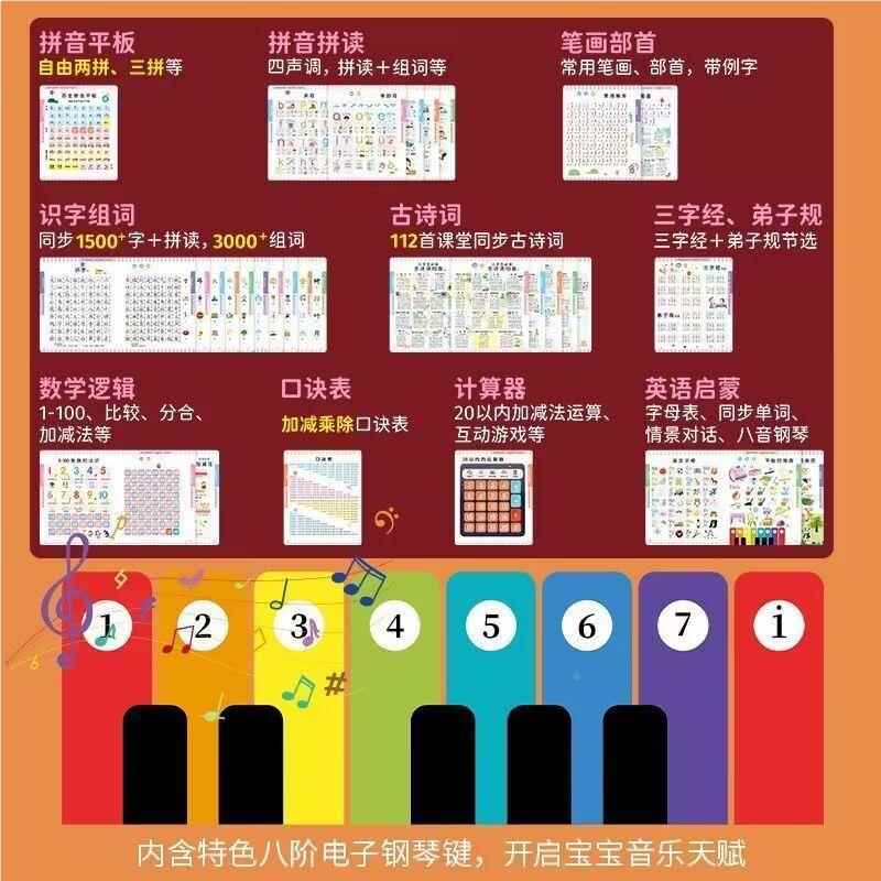 【904会.童8万人收藏该】说话的幼无小接有声书儿学前启衔蒙拼