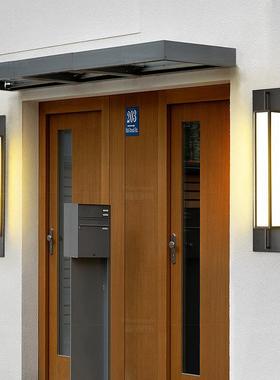 户外壁灯约现代防别墅大门tb-65929简口柱壁灯庭院花水园子灯室外