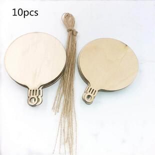 Balls DIY Wooden ChrIstmas Crafts Ornamen Art Tags Decor