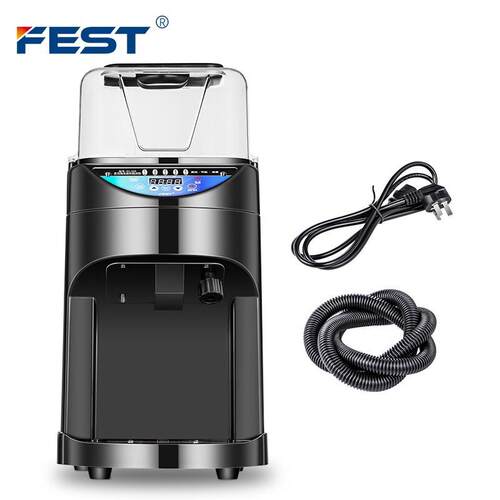 FEST刨冰机商用全自动电动碎冰机沙粥冰机台式雪花刨冰机大容量