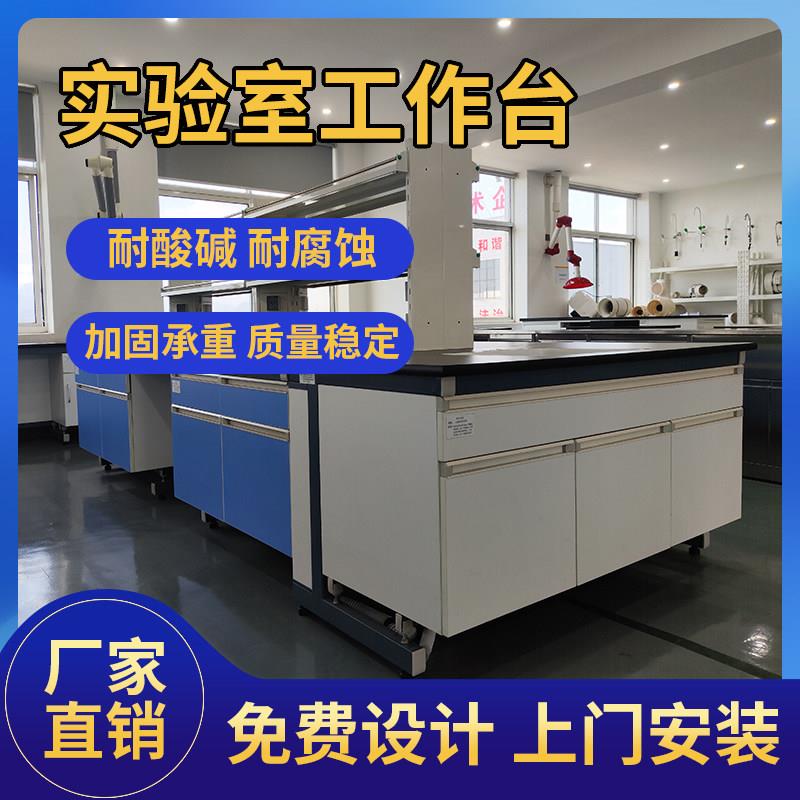 实验室实验台化验室试验台全钢PP钢木工作台定制试验桌中央台边台图片