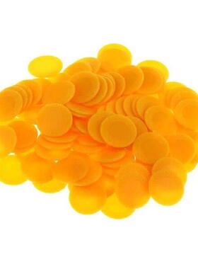 100pcs Plastic Bingo Game Casino Board Games Tokens Count