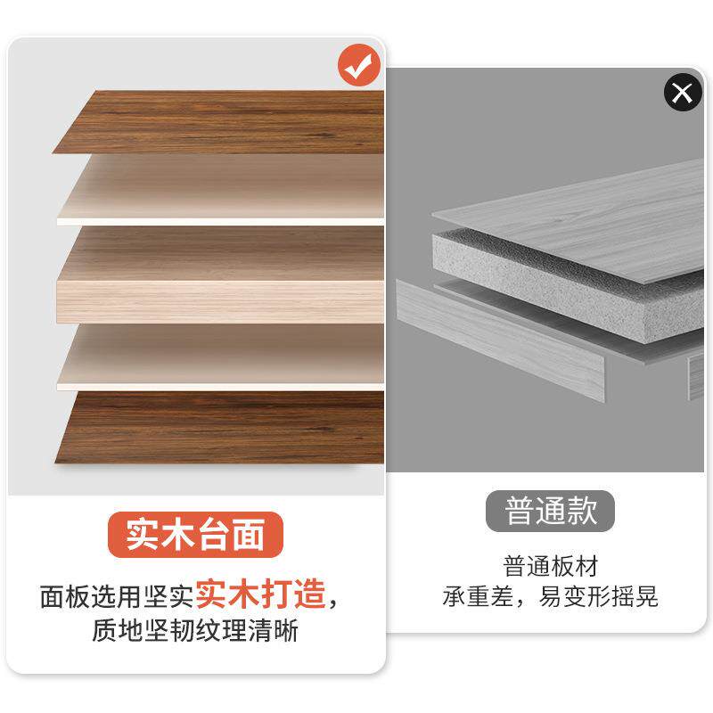 纯实木转角拐角书桌家用卧室书房学生学习写字工作台式电脑桌办公