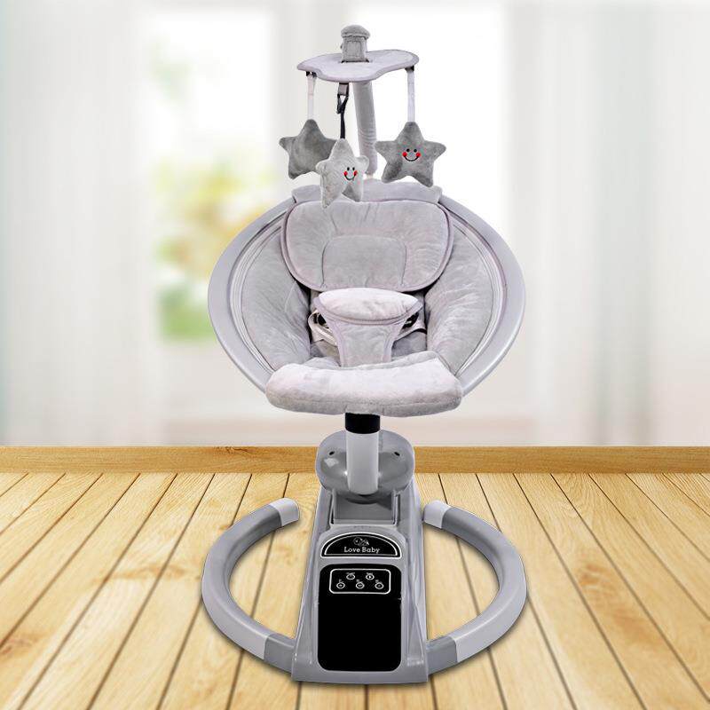婴儿摇椅新生儿电动摇摇椅儿童安抚椅宝宝哄娃睡觉躺椅多功能摇床