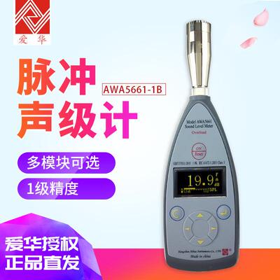 杭州 AWA5661-1B 低声级款噪音检测计 分贝计精密脉冲声级