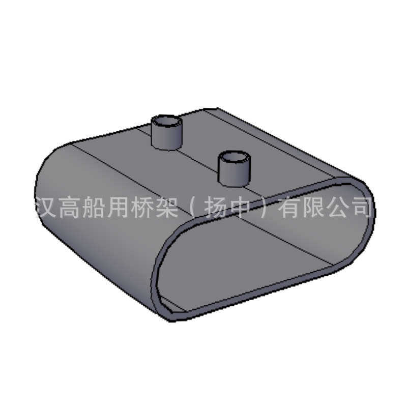 船用桥架批发船舶配件防火浇注不锈钢腰电缆电缆圆形筒托架船舶