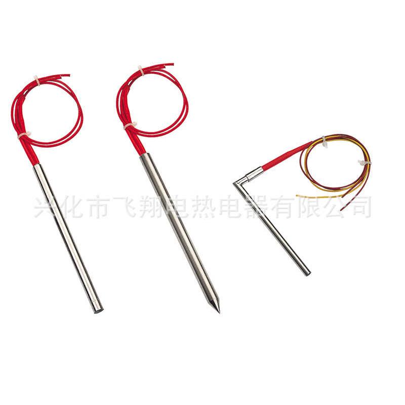 供应微型单头电热管 带热电偶加热管  ￠3.4.5～20MM发热管