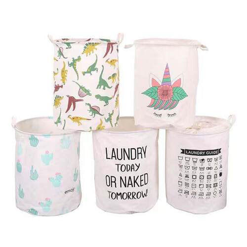 Foldable laundry basket Cloth Art cartoon Dirty Clothes