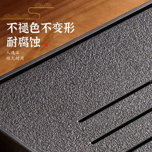 优选中式 家用小 茶盘功夫茶具套装 小型茶托盘干泡台轻奢沥储水式