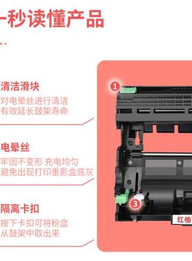 适用柯尼卡美能达3000MF硒鼓bizhub 3080MF 2600P打印机鼓架IUP27