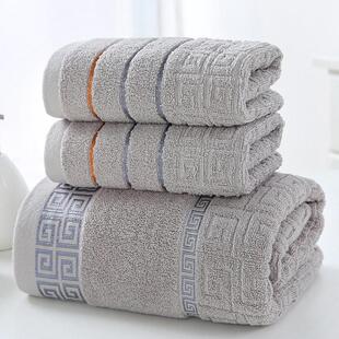 纯棉毛巾浴巾三件套 3pcs Luxury Bath Towel Set Cotton Towels