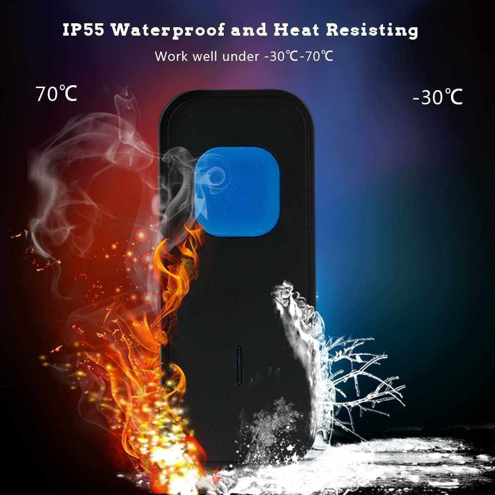 无线电子门铃 LED音乐防水免打孔办公室别墅酒店公寓住宅入户门铃,电子/电工,智能门铃/可视门铃,淘宝优惠券,粉丝福利购,淘宝优惠卷