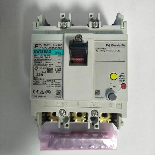 富0士漏B电断路器EW10EAGM3P1无品牌/00A30AEW100EAG3P10030MA