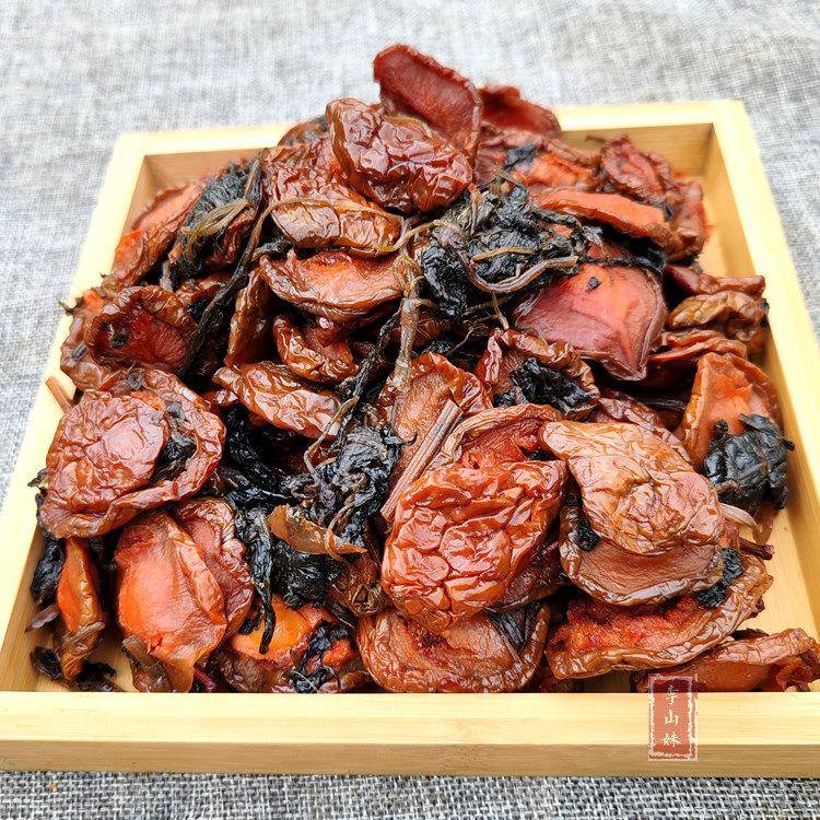 湖南浏阳酸甜紫苏李子干 手工紫苏奈李 木瓜干自晒李子干开胃零食