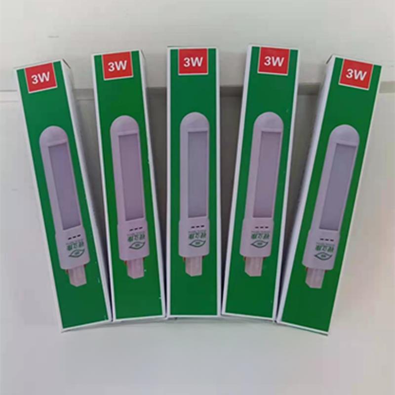 十里坎儿童明星台灯管3W 5W Led台灯管沐浴加热器两针学习台灯管
