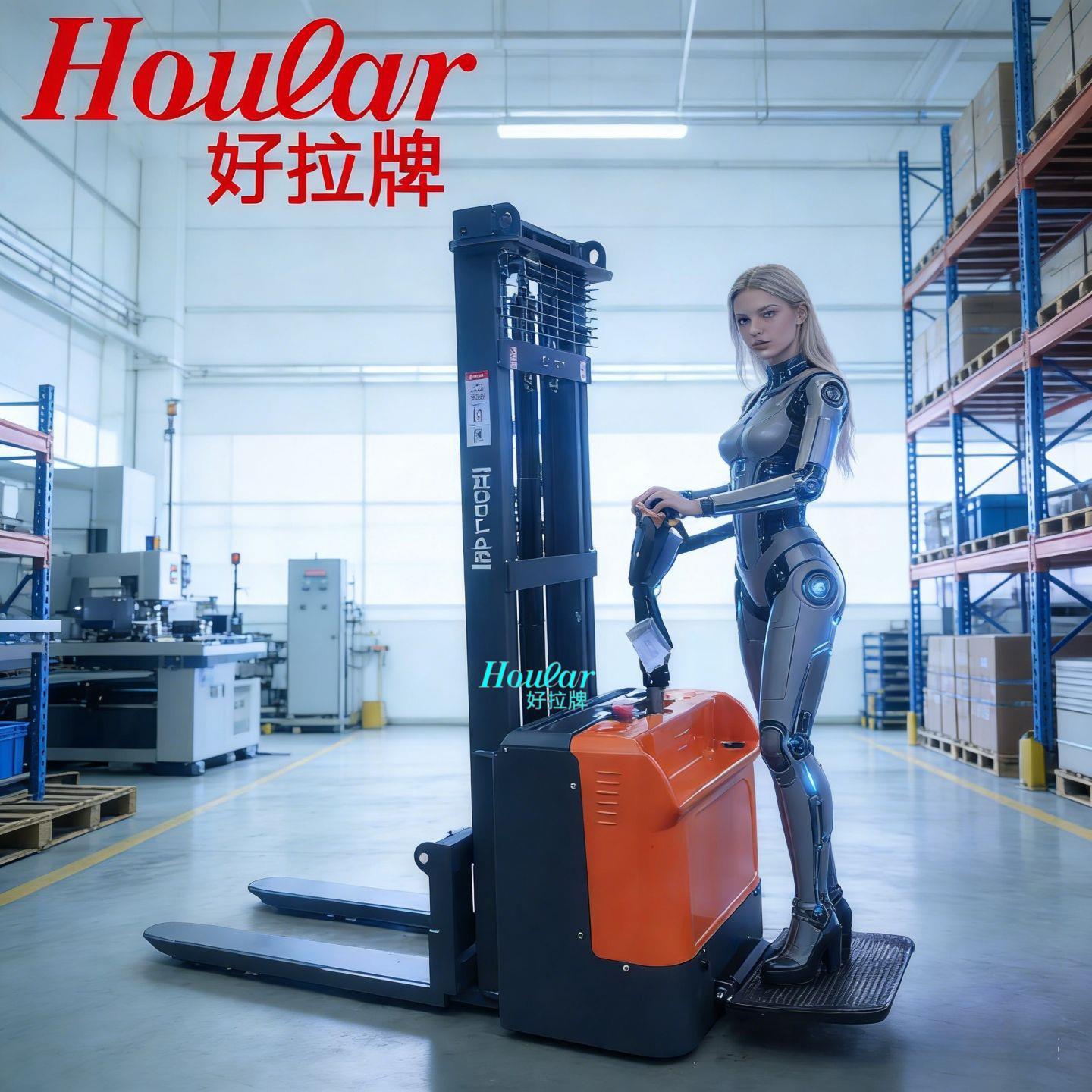 鼎跨站驾全境TGP电动堆高车迪HOULAR叉车堆垛车式搬运铲车拖车升