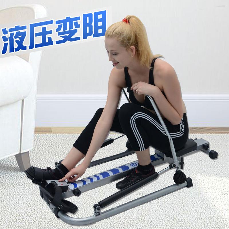 360°划船器划船机强身健身器腹肌器胸肌器挺肌器阔肌器家用训练