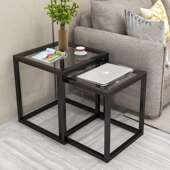 N5沙发边几奢轻型客厅家用小方桌子小迷你户卧室床头000123置物架