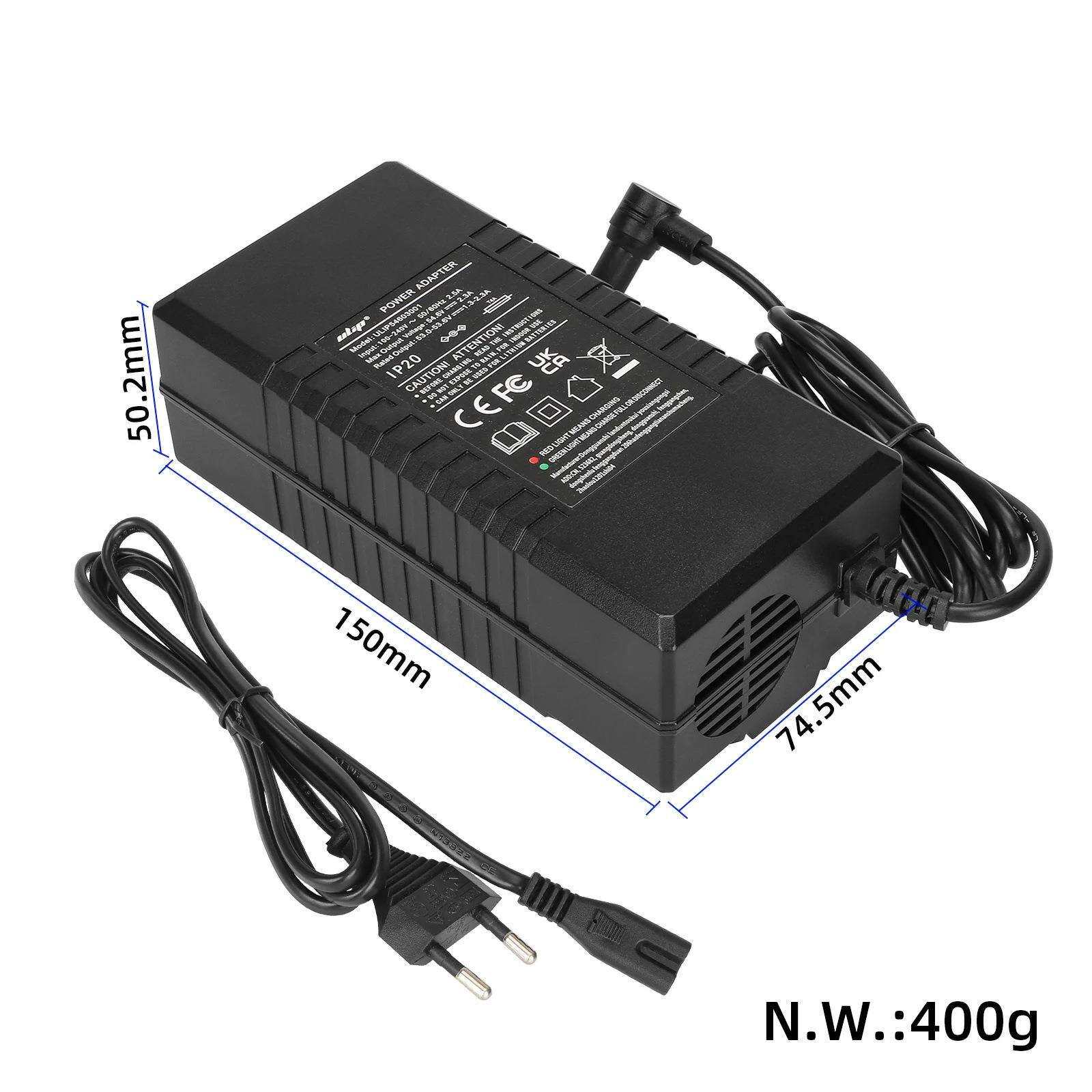 4pro 2nd Gen 4ultra电动滑板车54.6V2A中空头美规欧规英规充电器