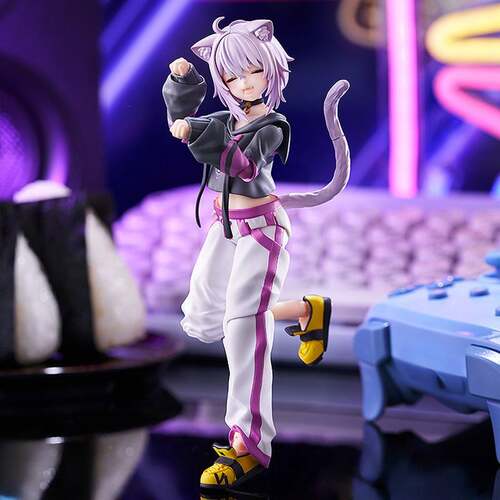 预订  hololive figma 猫又小粥 周边 人偶 可动