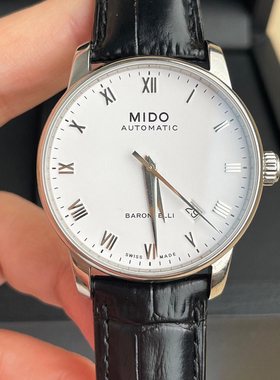 一口价 9.8新美度贝伦赛丽全自动机械腕表M8600.4.26.8