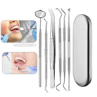 Tartar Sickle Mirror Spatula Teeth Pick Scaler Dental