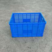 蓝色一米筐塑胶框中转筐长方形大号厂销零部件塑料筐