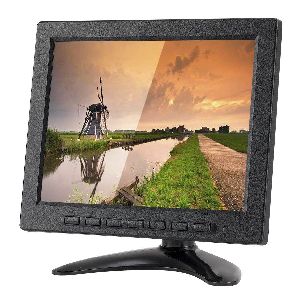 工业显示器8寸带VGA.av.HDMI BNC五合一多接口液晶电脑监控屏