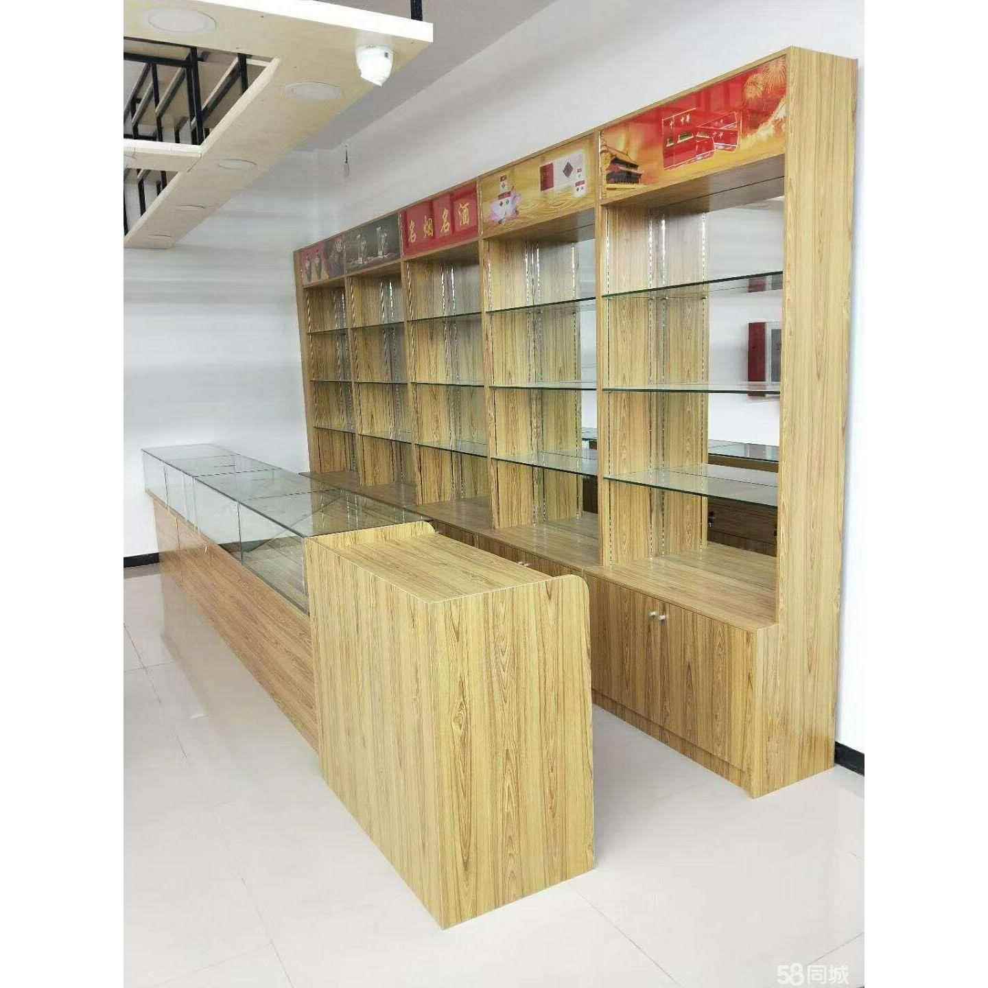 木质烟酒茶叶展柜参茸柜海参鹿茸柜名贵药材展示柜礼品药店货架