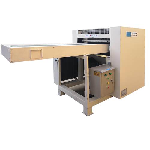 越都YD-500S型皮带输送带式分条机 条状碎纸机 输送带进料和出料