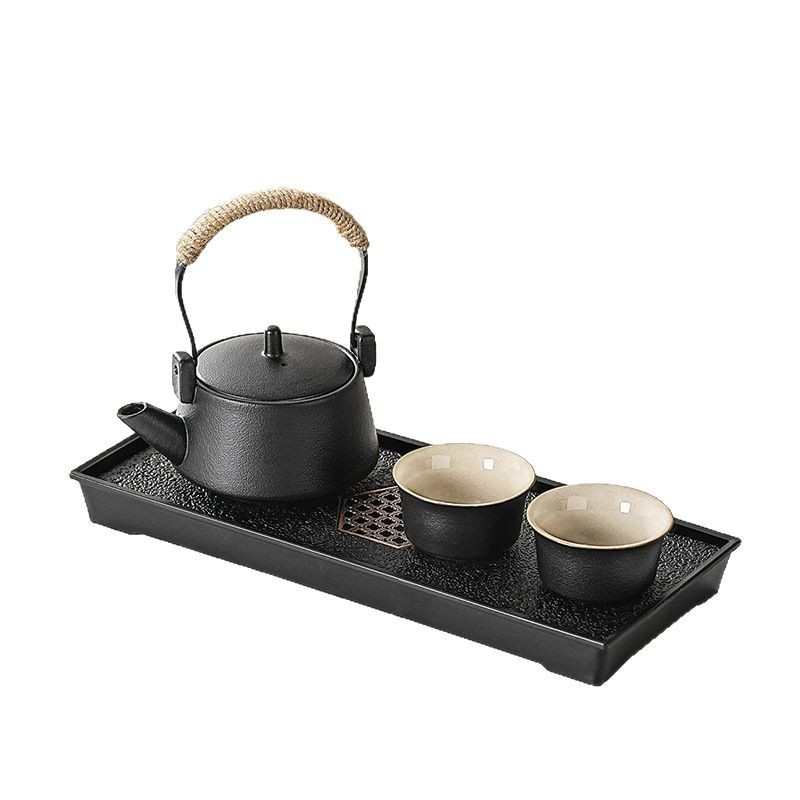 茶台单一茶具套装家用酒店功夫茶杯泡茶壶宿舍用专用小个人两人饮