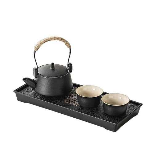 茶台单一茶具套装家用酒店功夫茶杯泡茶壶宿舍用专用小个人两人饮
