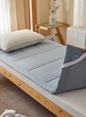 床垫软垫家用保宿护垫薄絮棉花褥款子单垫被学生舍人NY被褥铺底折