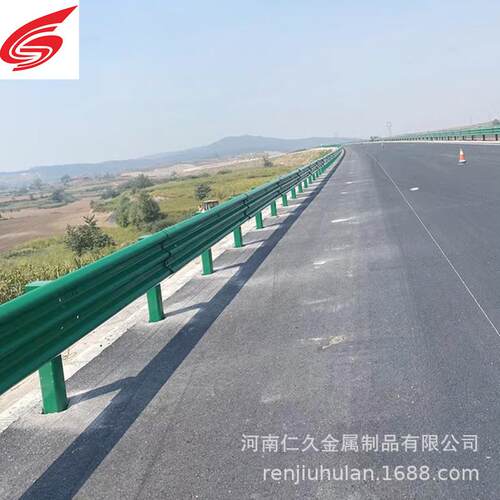 公路波形护栏板县道喷塑波形梁钢护栏可安装GR-B-4E