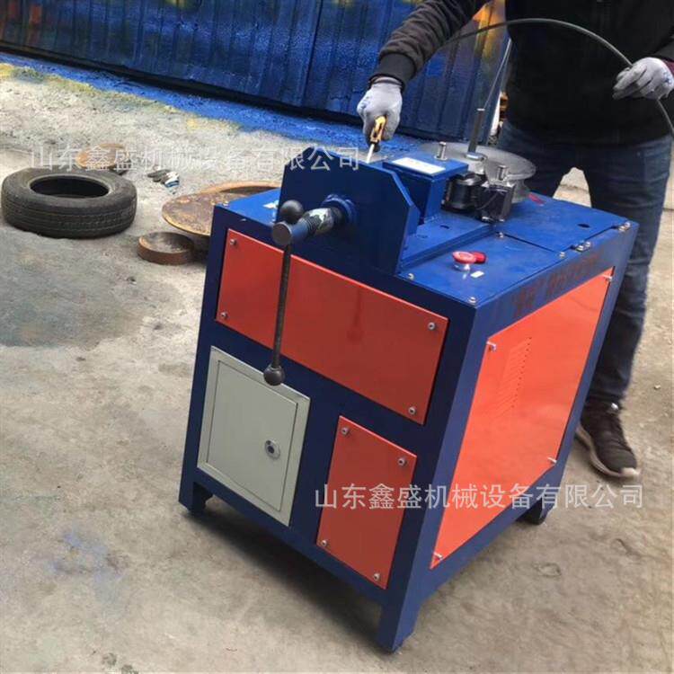 平台弯管机 电动数控76型弯管机 90度一次成型方管圆管折弯机厂家