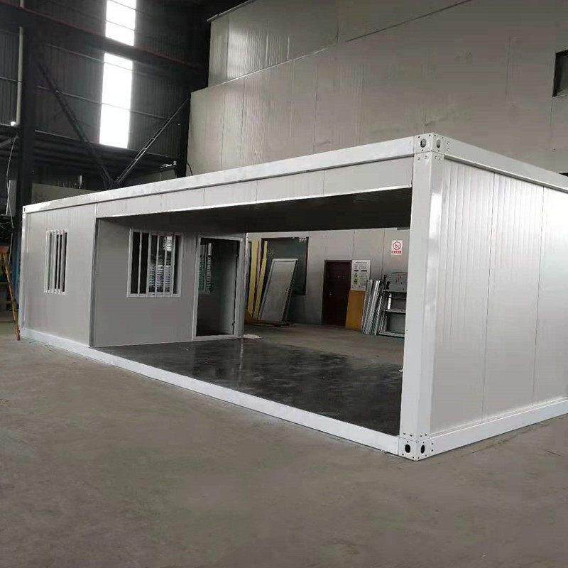 集装箱门禁室彩钢板值班门卫保安室临建房工地移动防火箱式活动房