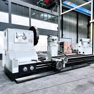 车床山重重工厂家CW61200大X8000重型床 金切削大车孔径整体床身