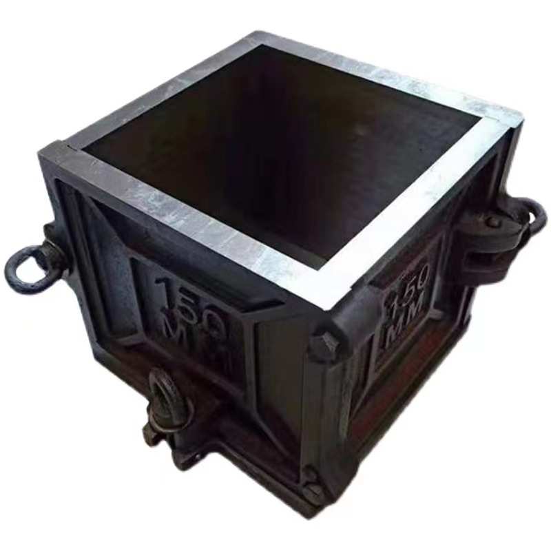 厂家直销混凝土试模铸铁可拆卸砂浆全钢试模砼抗压抗渗三联试模厂