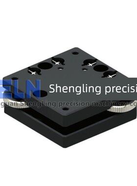 售TD-40/60/-B弧形角度微调架倾斜滑台 αβ轴手动位移平台