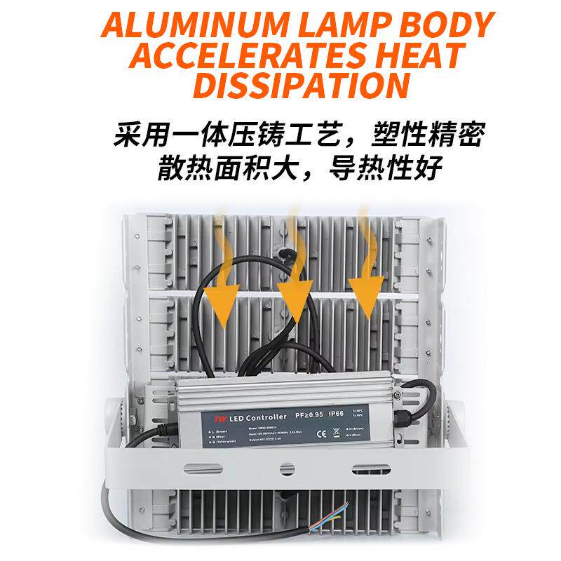 户外馆模组投光灯防眩道灯工地隧道灯场车隧间广场灯体育球灯投光