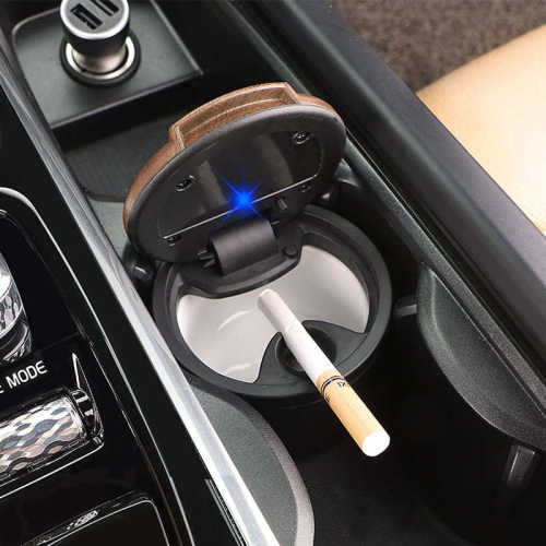 适用沃尔沃XC60S90XC90V90V60S60XC40车载烟灰缸专用内饰装饰用品
