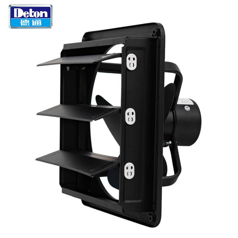 德通工业排气扇百叶窗式换气扇全金属抽风机工厂车间排风扇通风扇