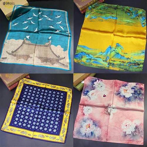 Silk Scarf China Gift Tourist Souvenir Chinese