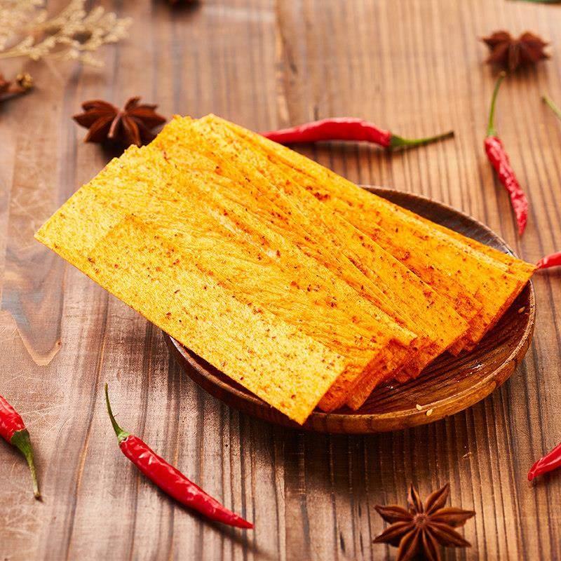 李碧波烤鹅皮辣条湖南平江特产麻辣片8090校园儿时小吃休闲零食品
