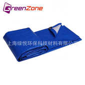 篷布 蓝白色PE卡车篷布120克编织布卷遮盖防水卡车防水布